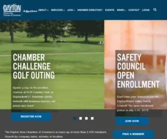 Daytonchamber.org(Dayton area chamber) Screenshot