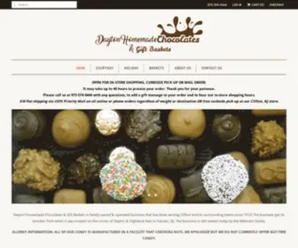 Daytonchocolate.com(Dayton Homemade Chocolates and Gift Baskets) Screenshot