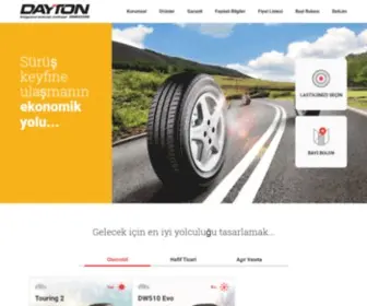 Dayton.com.tr(Sürüş Keyfine Ulaşmanın Ekonomik Yolu) Screenshot