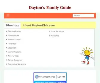 Daytonkids.com(Your resource for Parenting) Screenshot