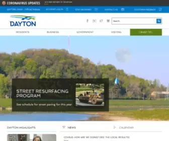 Daytonohio.gov(Dayton, OH) Screenshot