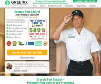 Daytonpest.net(Greenix Pest Control) Screenshot