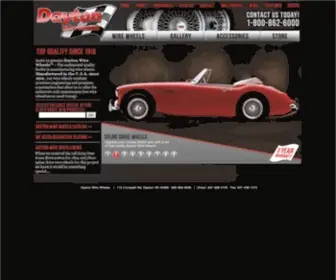 Daytonwirewheels.com(Dayton Wire Wheels) Screenshot