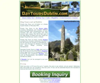 Daytoursdublin.com(Private Day Tours from Dublin to Newgrange) Screenshot