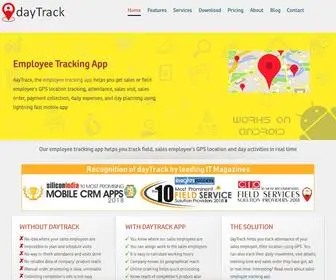 Daytrack.in(Sales Employee Tracking App) Screenshot
