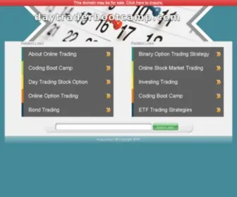 Daytraderbootcamp.com(Daytrader Bootcamp) Screenshot