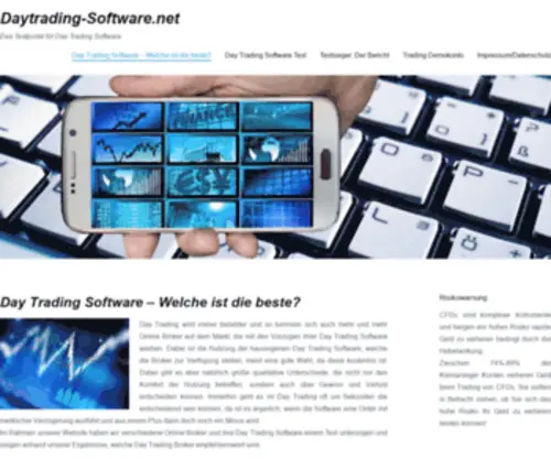 Daytrading-Software.net(Day Trading Software im Test) Screenshot