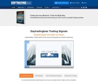 Daytradingbias.com(Emini S&P Traders and Forex Traders) Screenshot