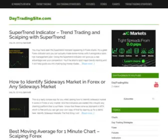 Daytradingsite.com(Daytrading Tips and Systems for Active Traders) Screenshot