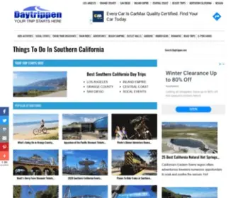 Daytrippen.com(Things To Do in Southern California Day Trips Attractions) Screenshot