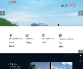 Dayungroup.com(大运集团) Screenshot