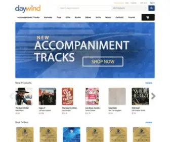 Daywind.com(Online Shopping for Christian Music) Screenshot
