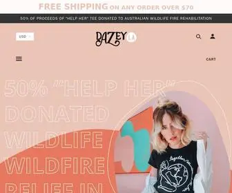 Dazeyla.com(Dazey L.A) Screenshot