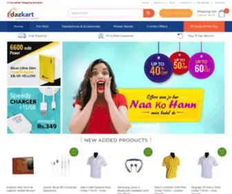 Dazkart.com(Online Shopping site for T) Screenshot