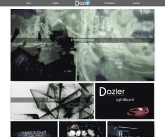 Dazler.org(Light painting) Screenshot