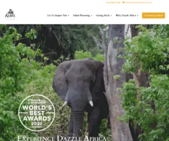 Dazzleafrica.org(Luxury Zambian Safaris) Screenshot