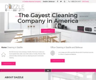 Dazzlecompany.net(House Cleaning Company) Screenshot