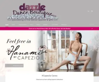 Dazzledanceboutique.com(Dazzle Dance Boutique) Screenshot