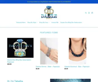 Dazzlediva5.com(Dazzle Diva 5 Online Store) Screenshot