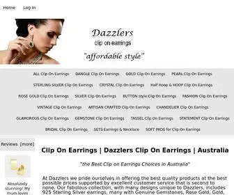 Dazzlerscliponearrings.com.au(Clip On Earrings) Screenshot