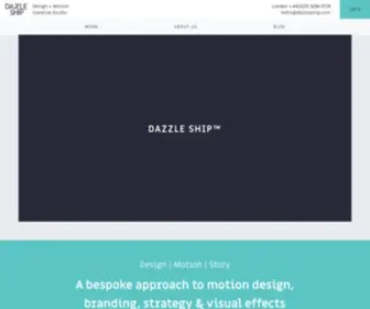 Dazzleship.com(Motion Graphics Design) Screenshot