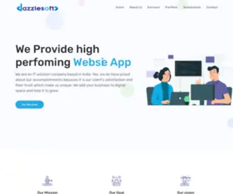 Dazzlesoft.in(Dazzle Soft) Screenshot