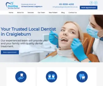 Dazzlingsmilesdental.com.au(Dazzling Smiles Dental) Screenshot