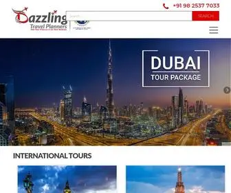 Dazzlingtravelplanners.com(Gujarat Tour Operator) Screenshot