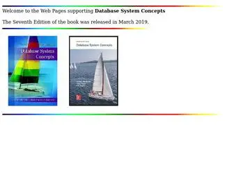 DB-Book.com(Database System Concepts) Screenshot