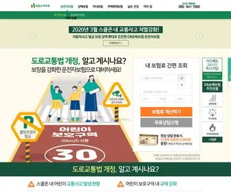 DB-Insu.co.kr(운전자 보험) Screenshot
