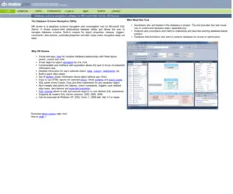 DB-Review.com(Database schema navigation software for Microsoft SQL Server) Screenshot