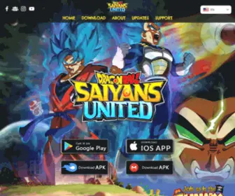 DB-Saiyans-United.com(Join millions of players in Dragon Ball) Screenshot