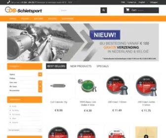 DB-Schietsport.nl(Schietsport winkel & Luchtbuks winkel) Screenshot