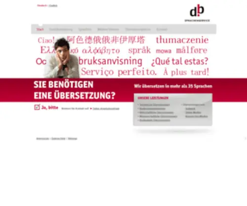 DB-Sprachenservice.com(Db-Sprachenservice aus Dresden bietet Übersetzungen von professionellen Diplom) Screenshot