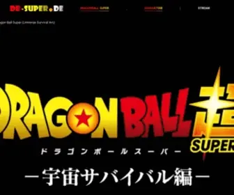 DB-Super.de(Erfahre alles zur neuen Anime) Screenshot