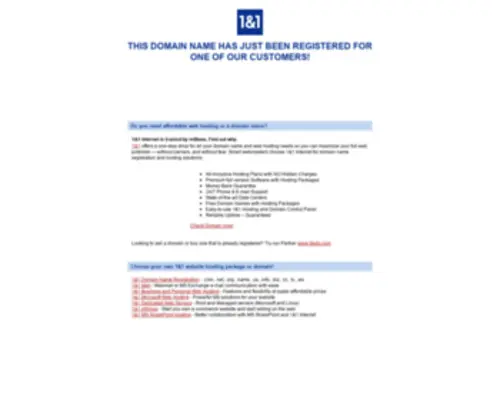 DB101.com(Web hosting) Screenshot