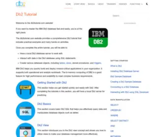 DB2Tutorial.com(DB2 Tutorial website) Screenshot
