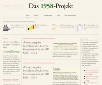 DB58.de(Das 1958) Screenshot
