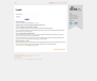 Dbadirectory.org.uk(Community) Screenshot