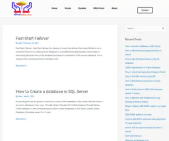 Dbahelps.com(DBA Helps) Screenshot