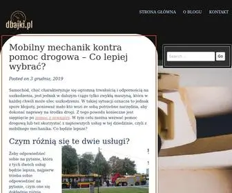 Dbajki.pl(Warsztat Samochodowy z Warszawy Blog) Screenshot