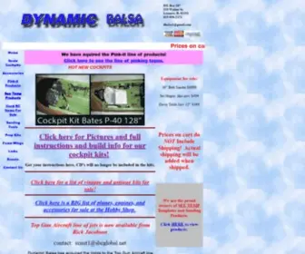 Dbalsa.com(Dynamic Balsa) Screenshot