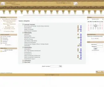 Dbanach.com(David Banach Saint Anselm College Course Server) Screenshot