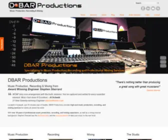 Dbar-Productions.com(Music Production) Screenshot