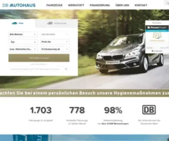Dbautohaus.de(Ihr zuverlässiger Gebrauchtwagen) Screenshot