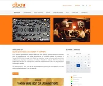 Dbav.org.vn(Dutch Business Association in Vietnam) Screenshot