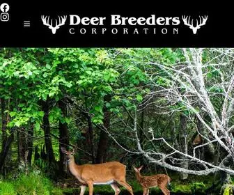 DBCDeer.com(The Deer Breeders Corporation and Deer Breeders Co) Screenshot