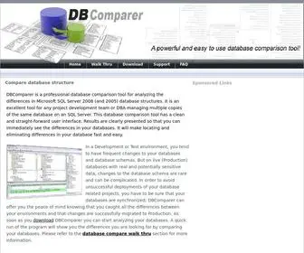 Dbcomparer.com(Free Compare database tool) Screenshot