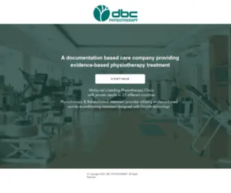 DBCPHysioasia.com(DBC Physiotherapy Malaysia) Screenshot