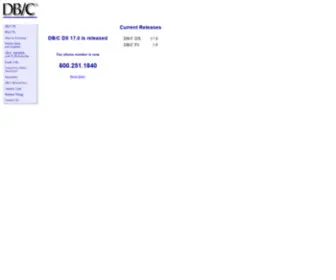 DBcsoftware.com(DB/C Software) Screenshot